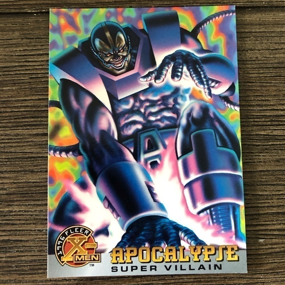 X-men ’96 Fleer trading card: Apocalypse (Super Villain) #59